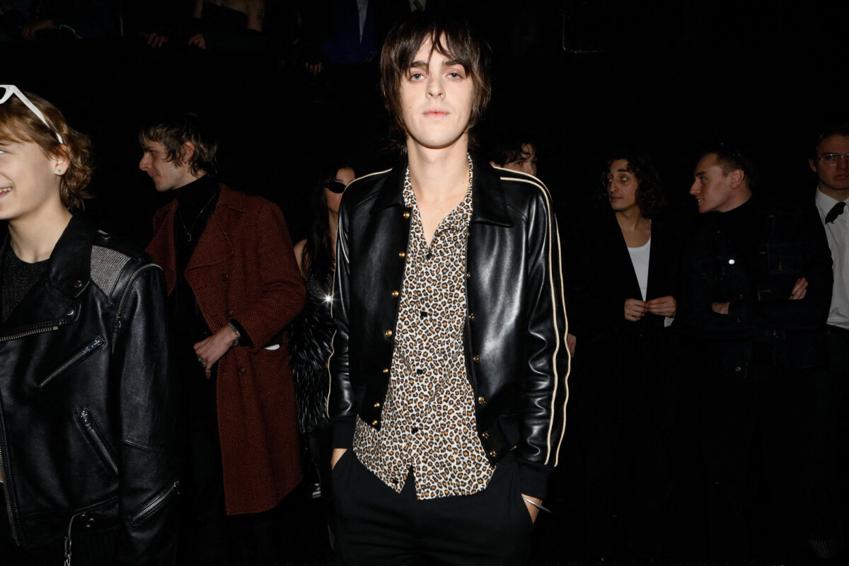 Photo : Semi Exclusif - Earl Cave (fils de Nick Cave) au défilé de mode