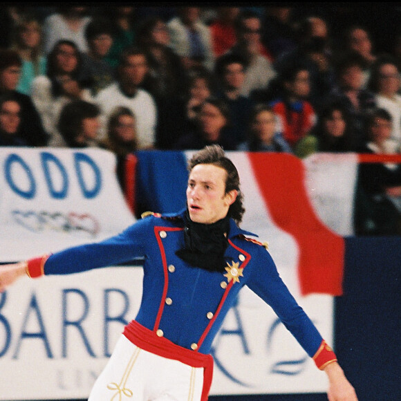 Philippe Candeloro participe au 11e Trophée Lalique à Bercy.