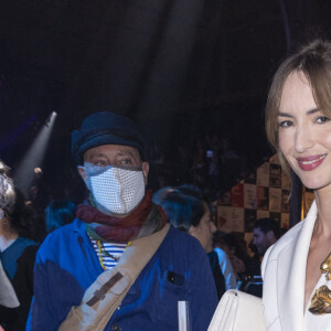 Louise Bourgoin - Front Row du défilé "Love Brings Love" de la maison AZ Factory PAP collection printemps-été 2022 en hommage à Alber Elbaz au Carreau du Temple à Paris le 5 octobre 2021. © Olivier Borde / Bestimage