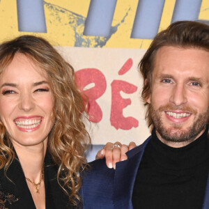 Elodie Fontan et son compagnon Philippe Lacheau - Avant-première du film "Super-héros malgré lui" au cinéma Le Grand Rex à Paris le 31 janvier 2022. © Coadic Guirec/Bestimage