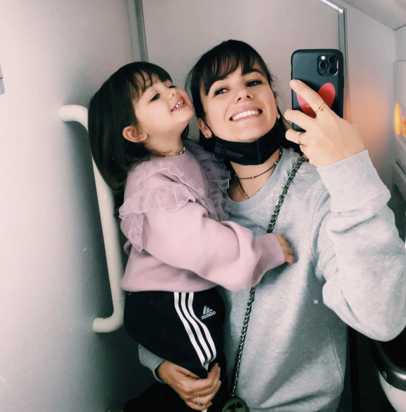 Alizée et sa fille Maggy sur Instagram.