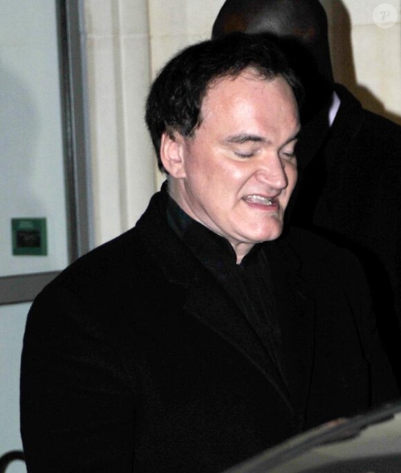 Quentin Tarantino (Londres, 19 février 2010)