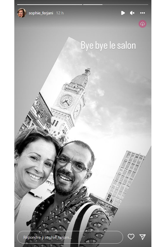 Sophie Ferjani dévoile une photo d'elle et son mari Baligh sur Instagram