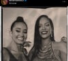 Capture d'écran d'une photo de Léna situations et de Rihanna liké par SNoop Dogg sur son Instagram de Léna Mahfouf.
