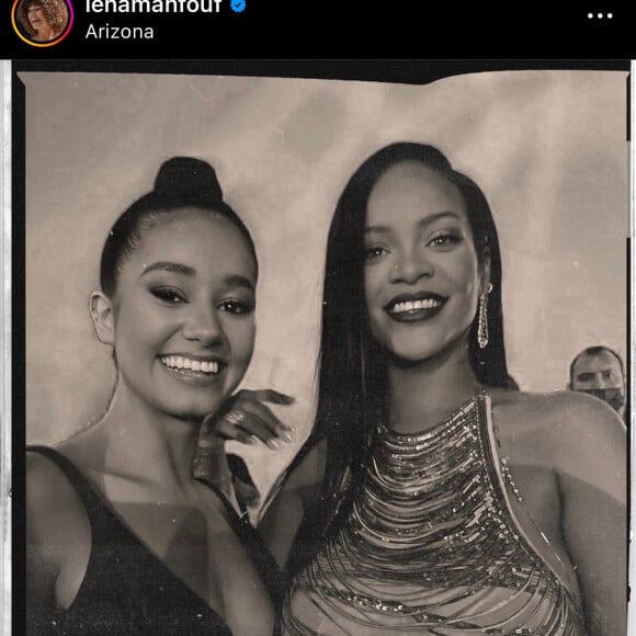 Capture d'écran d'une photo de Léna situations et de Rihanna liké par SNoop Dogg sur son Instagram de Léna Mahfouf.