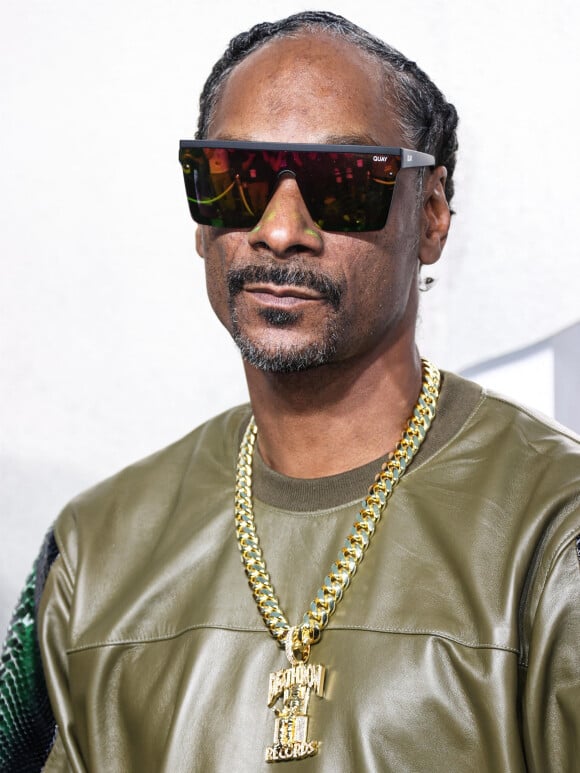 Snoop Dogg au photocall des Video Music Awards (VMA) au Prudential Center à Newark le 28 août 2022. 