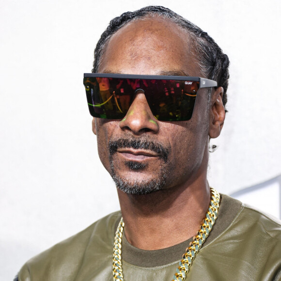Snoop Dogg au photocall des Video Music Awards (VMA) au Prudential Center à Newark le 28 août 2022. 
