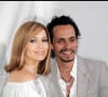 Jennifer Lopez et Marc Anthony à la première du film "Monster in law" au Mann theatre à Los Angeles le 29 avril 2005.