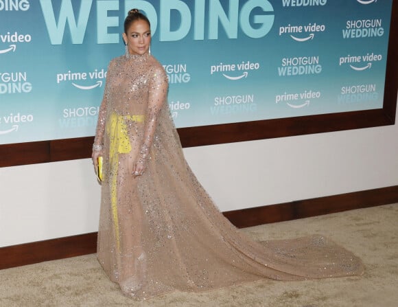 Jennifer Lopez - Première du film "Shotgun Wedding" à Hollywood le 18 janvier 2023. 