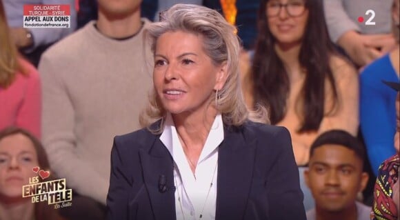 Caroline Margeridon dans "Les Enfants de la télé", le 12 février 2023, sur France 2
