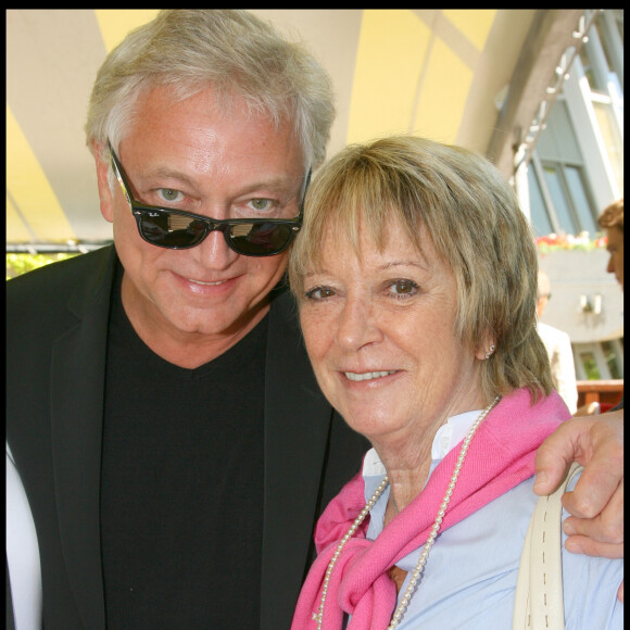 Alice Dona et Laurent Boyer lors du tournoi de Roland Garros en 2009