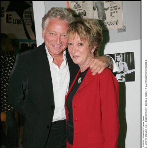 EXCLUSIF - Alice Dona et Laurent Boyer lors de l'exposition Rock'n'roll à la fondation Cartier en 2007