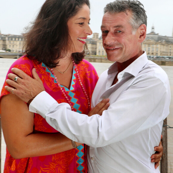 Elle l'a soutenu et relevé jusqu'à sa mort en 2021 d'un cancer du poumon. 
Exclusif - Le danseur étoile Patrick Dupond et la chorégraphe Leïla Da Rocha ont choisi Bordeaux pour ouvrir en septembre leur concept unique pour les jeunes danseurs de 14 à 20 ans, leur "Academie Internationale de Danse" le 1er Septembre 2017. © Patrick Bernard-Fabien Cottereau/ Bestimage 