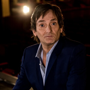 Exclusif - Rendez-vous avec Pierre Palmade au Casino de Paris, pour le documentaire "L'homme qui aimait l'humour" © Cyril Moreau / Bestimage