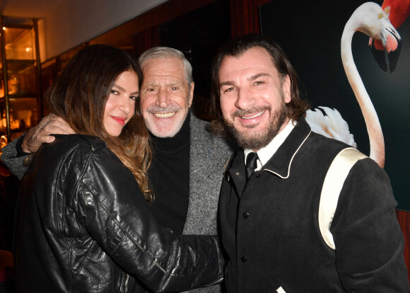 Exclusif - Isabelle Funaro, Michaël Youn, Jean-Claude Darmon - Cocktail de l'équipe du film "BDE" de M. Youn à Paris le 20 février 2023. © Veeren/Bestimage