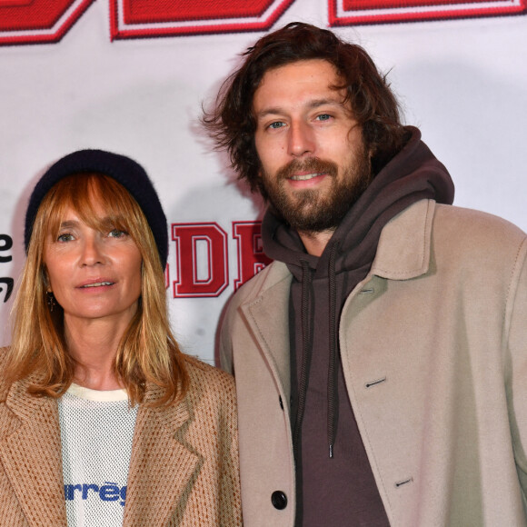 Axelle Laffont et son compagnon Romain Sichez - Avant-Première du film "BDE" de M. Youn au cinéma Publicis à Paris le 20 février 2023. © Veeren/Bestimage