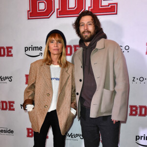 Axelle Laffont et son compagnon Romain Sichez - Avant-Première du film "BDE" de M. Youn au cinéma Publicis à Paris le 20 février 2023. © Veeren/Bestimage