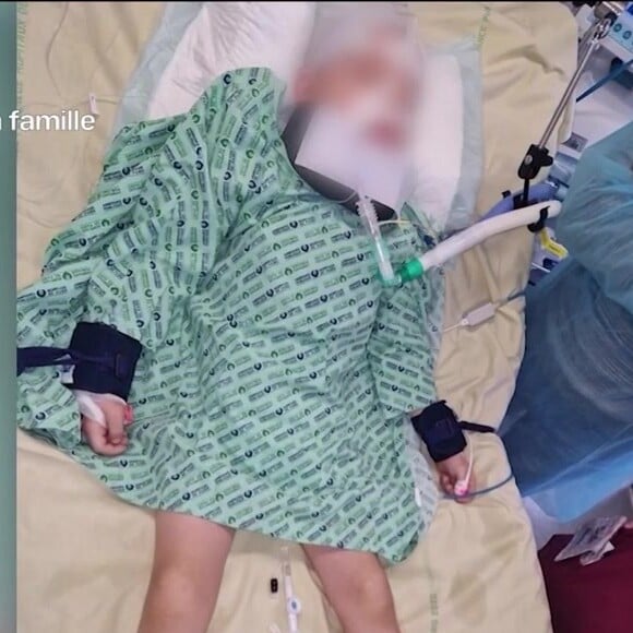 Le père et son petit garçon sur leurs lits d'hôpital, des images terribles dévoilées par BFMTV
