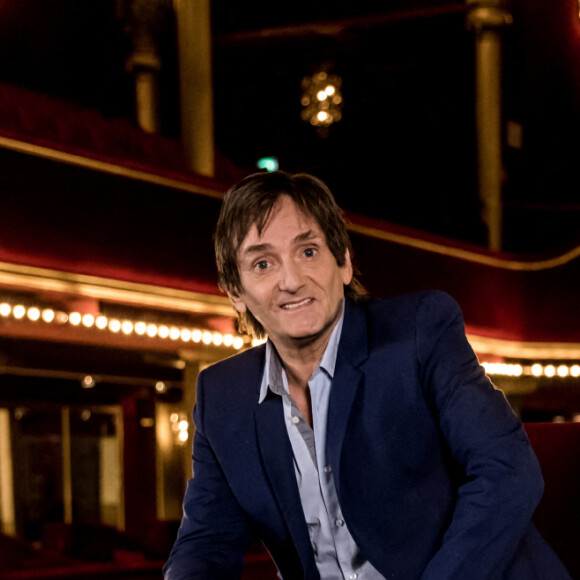 Exclusif - Rendez-vous avec Pierre Palmade au Casino de Paris, pour le documentaire "L'homme qui aimait l'humour", qui sera diffusé le 17 juin sur la chaine Comédie puis sur C8. Le 9 mars 2021 © Cyril Moreau / Bestimage