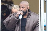 Kanye West remarié : rare apparition avec sa nouvelle femme Bianca... à la station service !