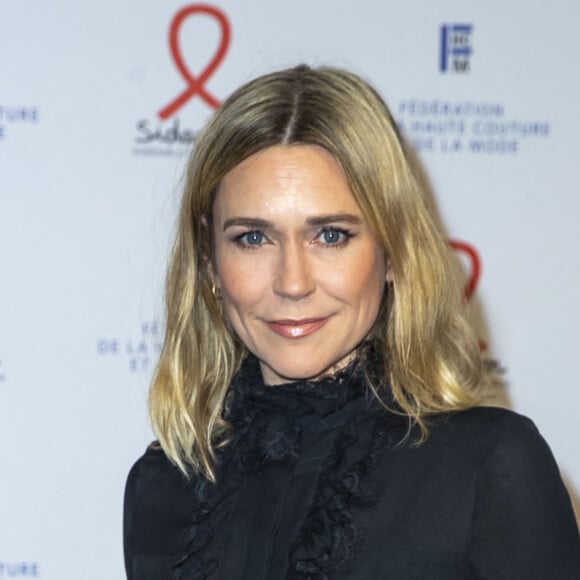 Marie-Josée Croze lors du photocall de la 18ème édition du "Dîner de la mode du Sidaction" au Pavillon Cambon Capucines - Potel et Chabot à Paris, France, le 23 janvier 2020. © Olivier Borde/Bestimage