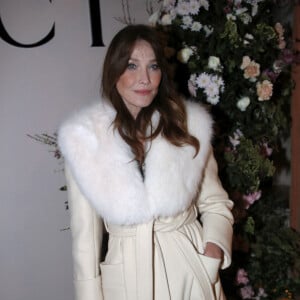 Carla Bruni - Sarkozy - Dîner privé pour célébrer la Collection Haute Joaillerie de Gucci à l'Hôtel Ritz dans le cadre de la Fashion Week de Paris, France, le 24 Janvier 2023. © Bertrand Rindoff / Bestimage 