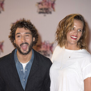 Laure Manaudou et son compagnon Jérémy Frérot - Arrivées à la 17ème cérémonie des NRJ Music Awards 2015 au Palais des Festivals à Cannes
