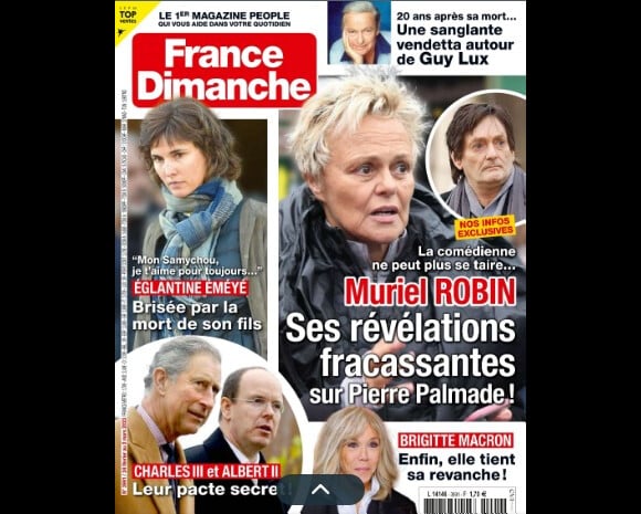 Retrouvez l'interview de Pascale Petit dans le magazine France Dimanche, n° 3991, du 24 février 2023.