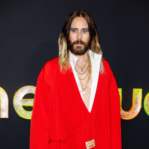 La star américaine de 51 ans est un grand acteur, chanteur et amateur de mode
Jared Leto au défilé de mode prêt-à-porter automne-hiver 2023/2024 "Acne Studios" lors de la Fashion Week de Paris. Le 1er mars 2023 © Olivier Borde / Bestimage