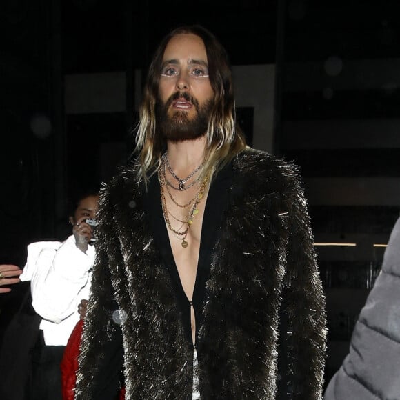 Exclusif - Jared Leto à Paris lors de la fashion week prêt-à-porter automne-hiver 2023/2024 le 1er mars 2023.