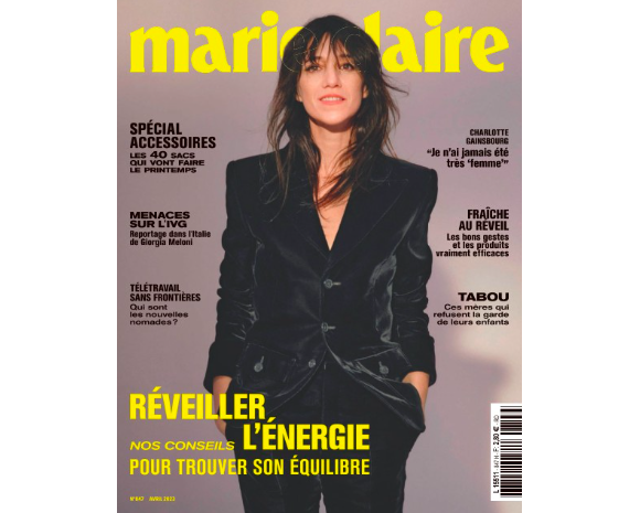 Couverture de "Marie Claire" du 2 mars 2023