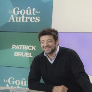 Exclusif - Patrick Bruel - Patrick Bruel est l'invité de V.Benaim sur I24 News dans son nouveau talk show "Le Goût des Autres" diffusé le 05/02/2023 - Paris le 18/01/2023 - © Jack Tribeca / Bestimage