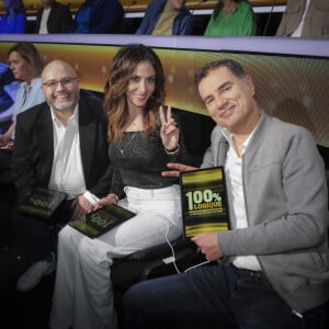 Exclusif - Yoann Riou, Fabienne Carat, Laurent Luyat - Enregistrement de l'émission "100% Logique", présentée par C.Féraud et diffusée le 4 mars sur France 2 © Jack Tribeca / Bestimage