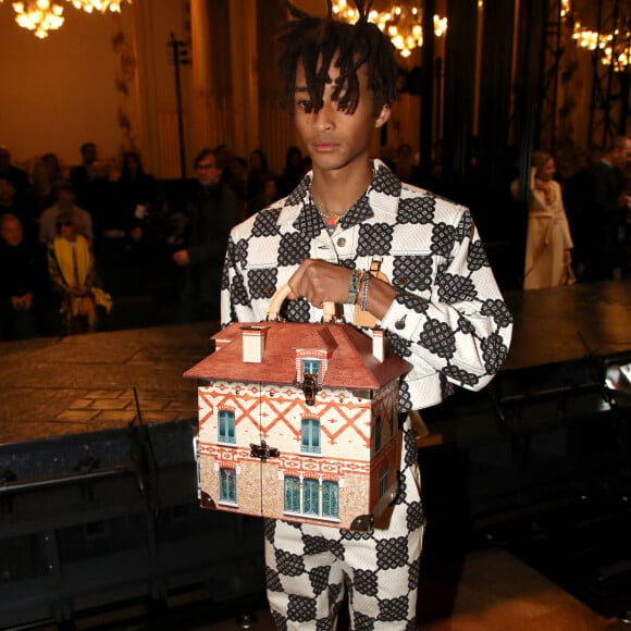 Jaden Smith - Front Row du défilé Louis Vuitton prêt-à-porter automne-hiver 2023/2024 lors de la Fashion Week de Paris (PFW), à Paris, France, le 6 mars 2023. © Bertrand Rindoff/Bestimage