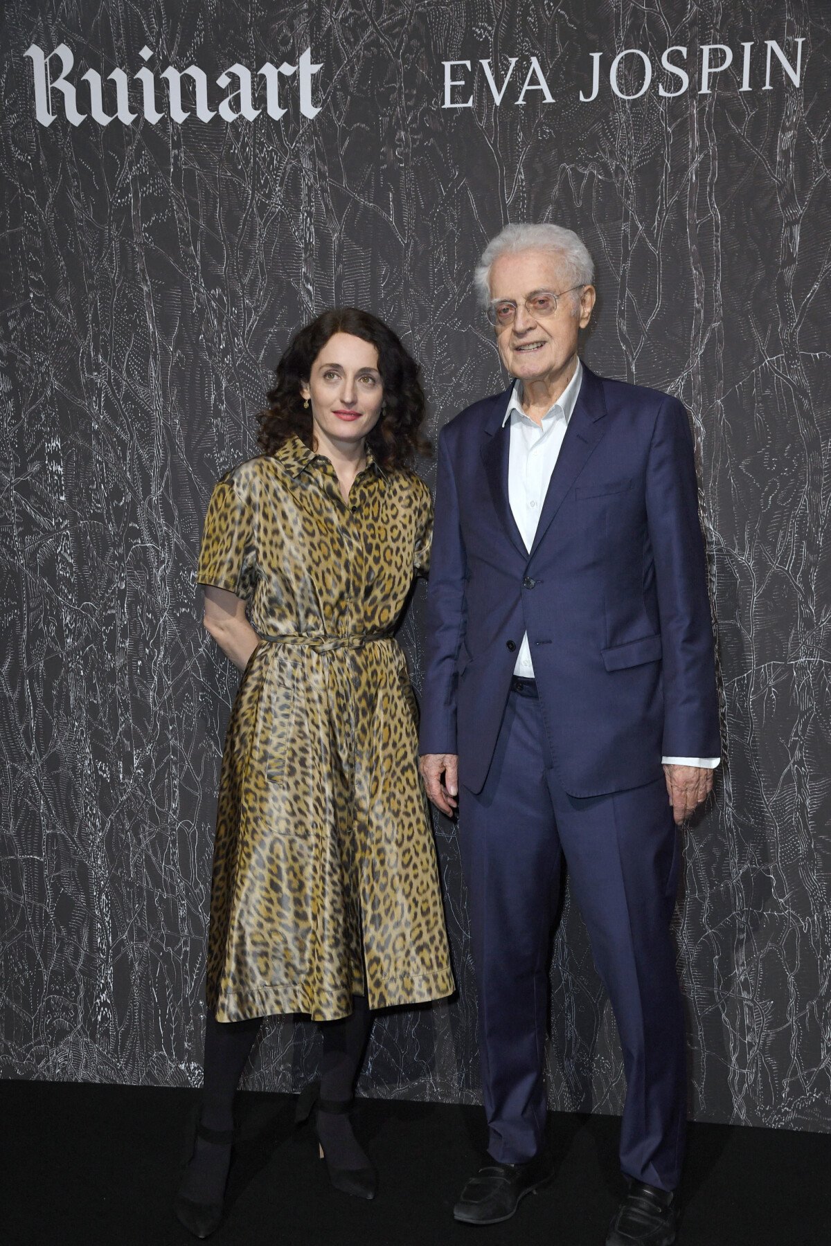 Photo Eva Jospin Et Son P Re Lionel Jospin Vernissage De L Exposition Ruinart Promenade En