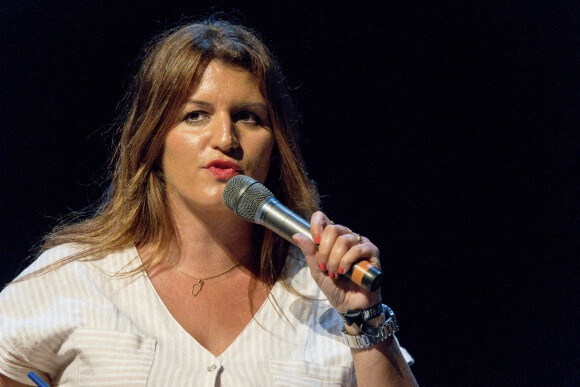 Débat entre Marlène Schiappa et Alexis Corbière "être républicain aujourd'hui", lors des AMFIS, université d'été du parti de gauche La France Insoumise, à Châteauneuf-sur-Isère, France le 26 août 2022. © Sandrine Thesillat/Panoramic/Bestimage