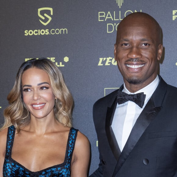 Didier Drogba bientôt papa pour la quatrième fois !
 
Didier Drogba et et sa compagne Gabrielle Lemaire - Photocall de la cérémonie du Ballon d'Or au Théâtre du Châtelet. © Cyril Moreau/Bestimage