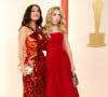 Salma Haek, notamment, avait emmené sa fille Valentina Paloma Pinault. 
Salma Hayek, Valentina Paloma Pinault au photocall de la 95ème édition de la cérémonie des Oscars à Los Angeles, le 12 mars 2023. 