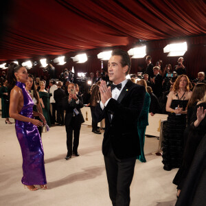 Colin Farrell au photocall de la 95ème édition de la cérémonie des Oscars à Los Angeles, le 12 mars 2023. 