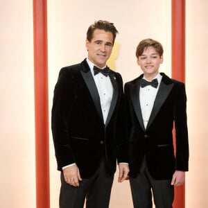 Colin Farrell, Henry Tadeusz au photocall de la 95ème édition de la cérémonie des Oscars à Los Angeles, le 12 mars 2023.