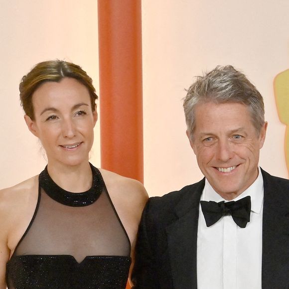 Jennifer Connelly et son fils Stellan sur le tapis rouge de la Cérémonie des Oscars 2023. @ ABACA