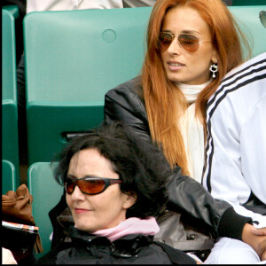 Archives - Nicolas Anelka et sa femme Barbara à Roland Garros