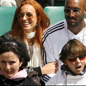 Archives - Nicolas Anelka et sa femme Barbara à Roland Garros3 RD DAY AT ROLAND GARROS