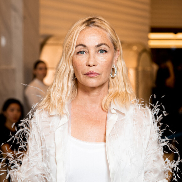 Une famille recomposée qui fait la fierté de l'actrice de 59 ans. 
Exclusif - Emmanuelle Beart pose dans l'hôtel "Martinez" lors du 75ème Festival International du Film de Cannes, France, le 25 mai 2022. © Tiziano Da Silva/Bestimage