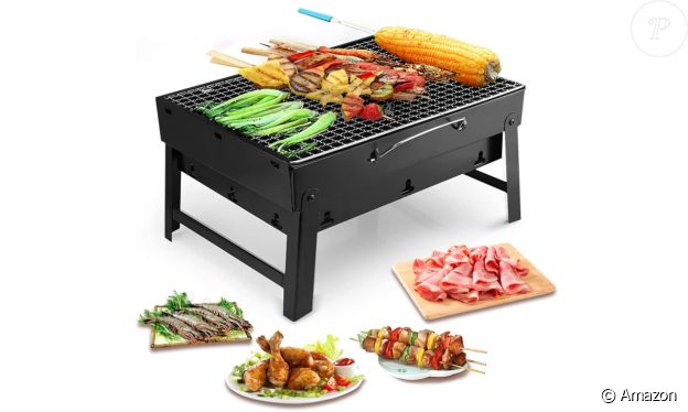 Le barbecue portable, Uten