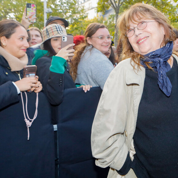 Le show a été reporté au 17 juin.
Jane Birkin - Arrivées au défilé Acne Studios Collection Femme Prêt-à-porter Printemps/Eté 2023 lors de la Fashion Week de Paris, France, le 28 septembre 2022. © Veeren-Clovis/Bestimage 