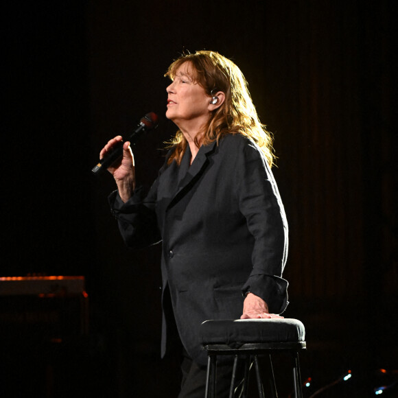 Elle ne pourra donc pas se rendre à l'Olympia de Paris le 21 mars prochain. 
Jane Birkin - Le Festival Fnac Live Paris en partenariat avec la Ville de Paris reprend ses quartiers d'été en plein coeur de la capitale. Le 30 juin 2022 © Lionel Urman / Panoramic / Bestimage 