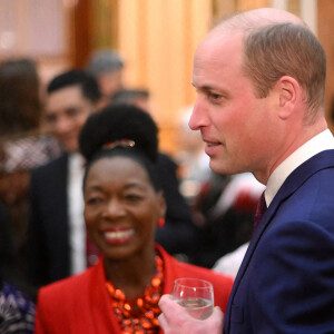 Même son mari, le prince William, a brillé en solo pour cette réception.
Le prince William de Galles lors de la réception pour la journée du Commonwealth au palais de Buckingham à Londres. Le 13 mars 2023 