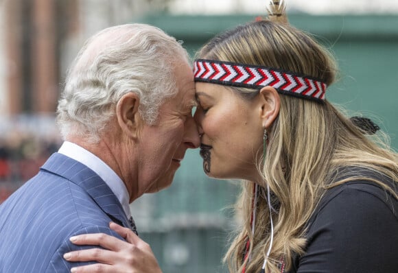 Le roi Charles III d'Angleterre - La famille royale britannique à la sortie du service annuel du jour du Commonwealth à l'abbaye de Westminster à Londres le 13 mars 2023. 