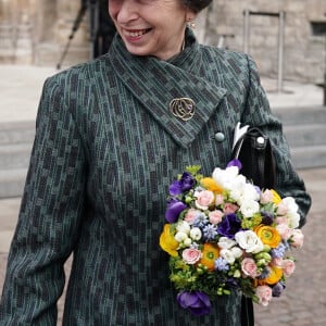 La princesse Anne - Service annuel du jour du Commonwealth à l'abbaye de Westminster à Londres, Royaume Uni, le 13 mars 2023. 